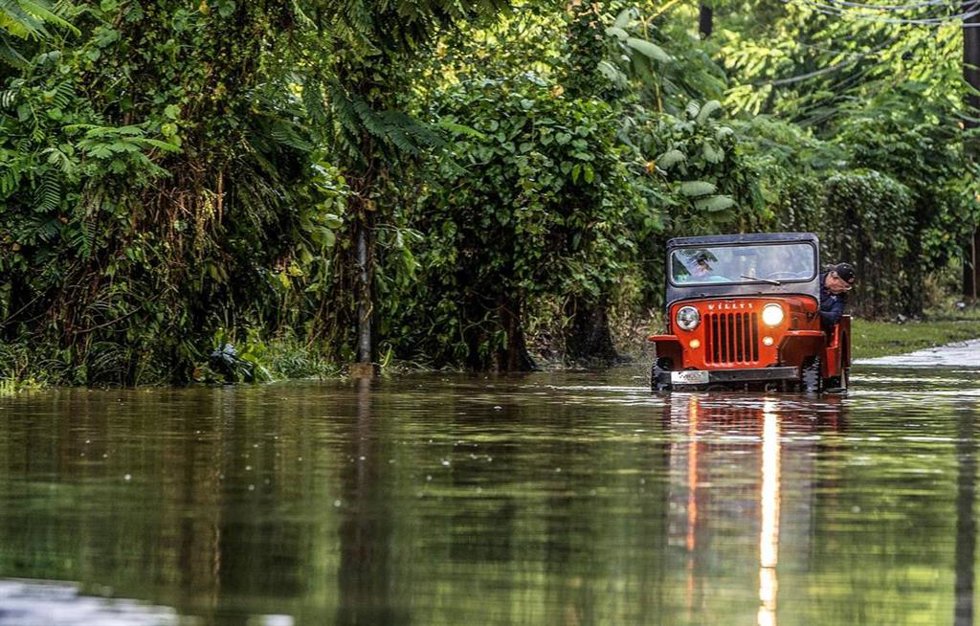 Imagen de archivo de inundaciones en Puerto Rico por el paso del huracán 'Fiona'.