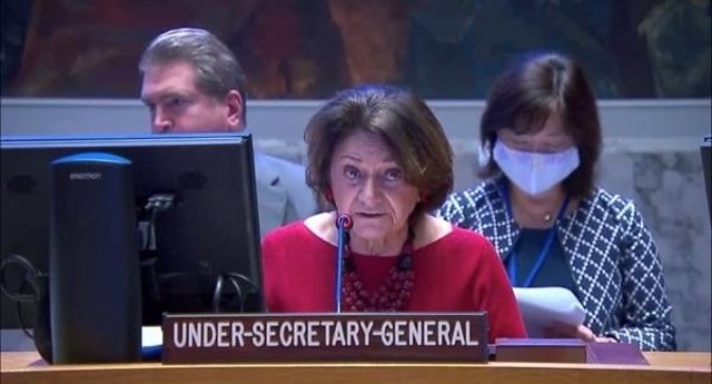 La subsecretaria general de la ONU para Asuntos Políticos, Rosemary DiCarlo