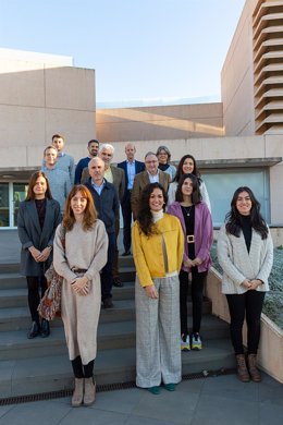 Equipo de investigadores de la Clínica Universidad de Navarra y del Cima que participan en el proyecto CARDIOPRINT.