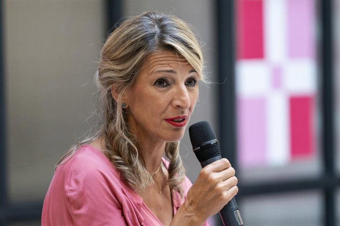 La vicepresidenta segunda y ministra de Trabajo y Economía Social, Yolanda Díaz.