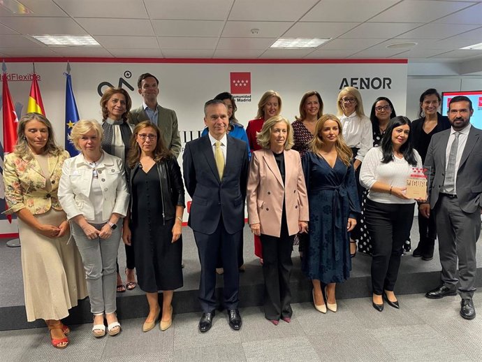 Fundación Carmen Pardo Valcárcel, Talengo e Intelcia se llevan los Premios Madrid Empresa Flexible