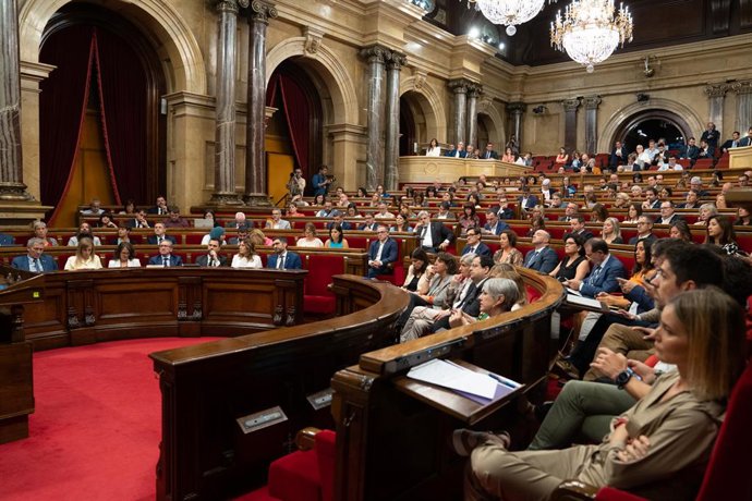 Vista del Parlament de Catalunya