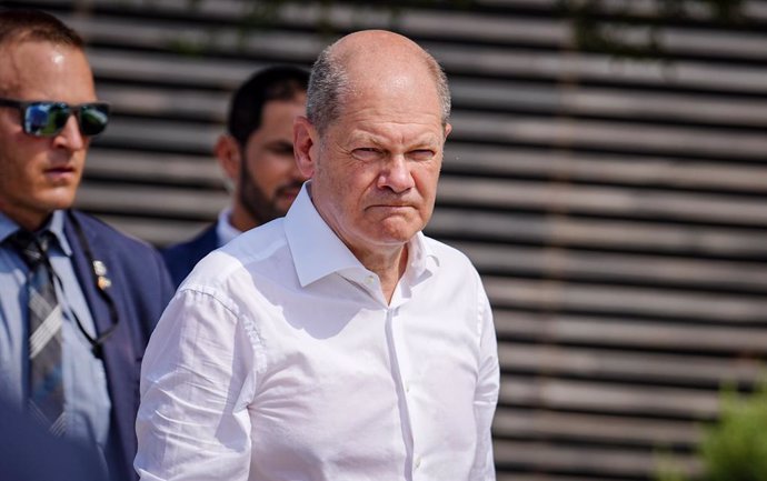 El canciller de Alemania, Olaf Scholz