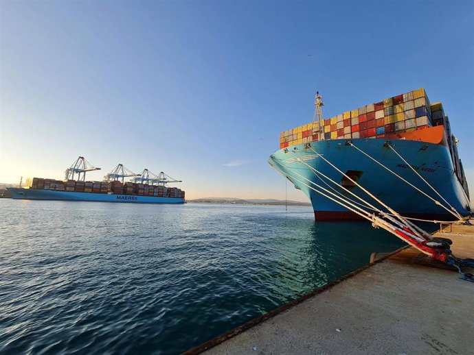 Archivo - Puerto de Algeciras.