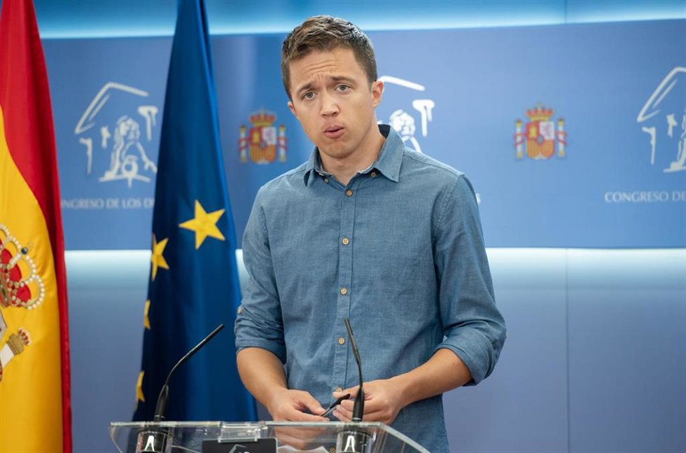 El líder de Más País, Íñigo Errejón.