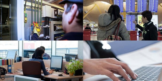 Aena busca candidatos para puestos de mantenimiento, atención a pasajeros, administrativos e informáticos