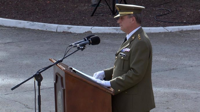 El delegado de Defensa en Castilla-La Mancha, Juan Luis Vizuete.