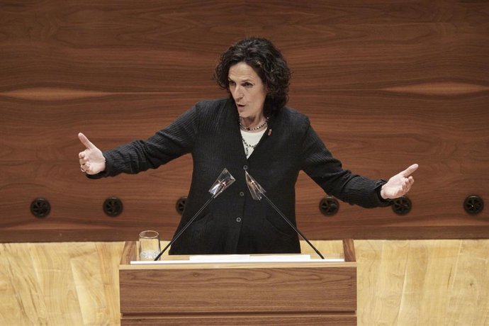 Archivo - La consejera de Desarrollo Rural y Medio Ambiente del Gobierno de Navarra, Itziar Gómez.