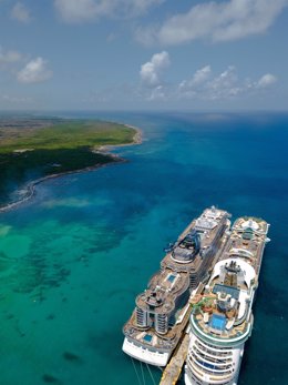 Hispasat y Anuvu prestarán servicios de conectividad marítima en el Mediterráneo y el Caribe