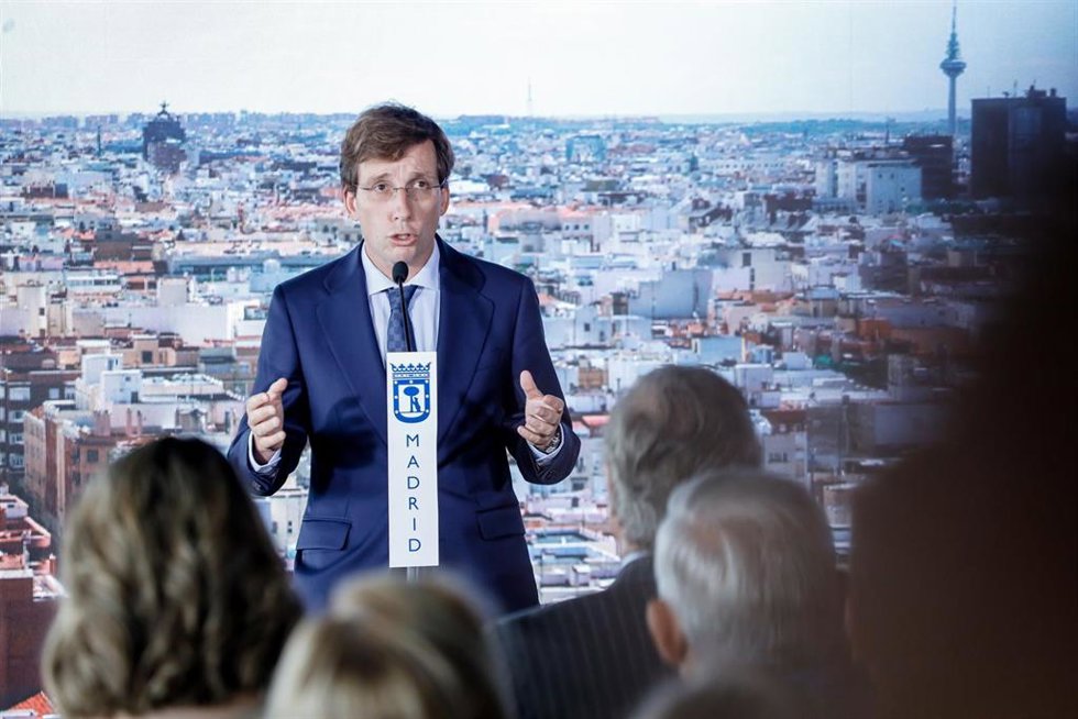 El alcalde de Madrid, José Luis Martínez-Almeida