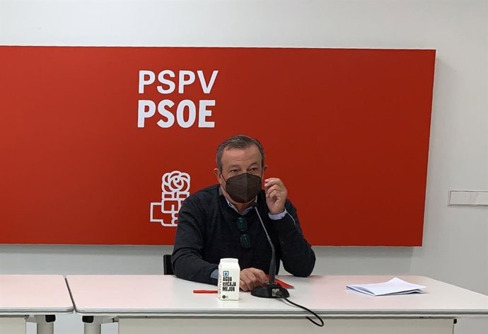 Archivo - El secretario de Política Económica de la Comisión Ejecutiva Nacional (CEN) del PSPV-PSOE, José Antonio Pérez