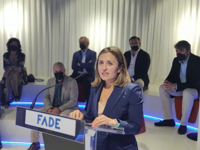 Archivo - La presidenta de FADE, María Calvo.