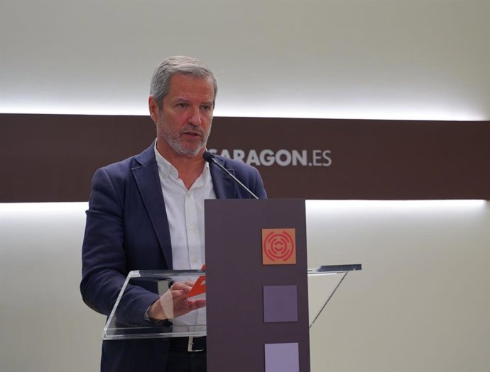 El líder de Cs Aragón, Daniel Pérez Calvo.