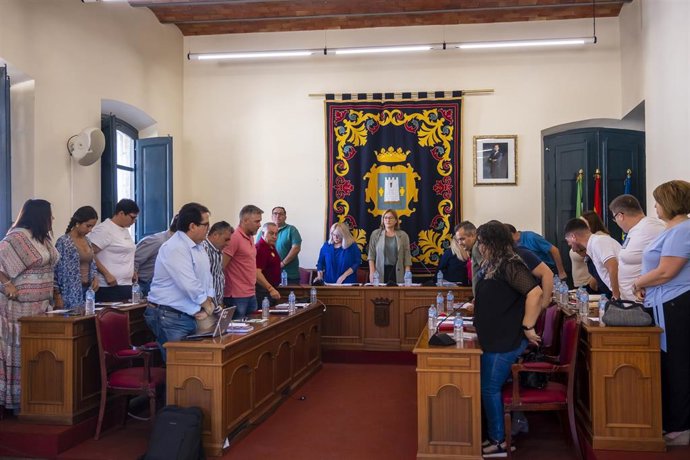 Pleno en el Ayuntamiento de Níjar (Almería)