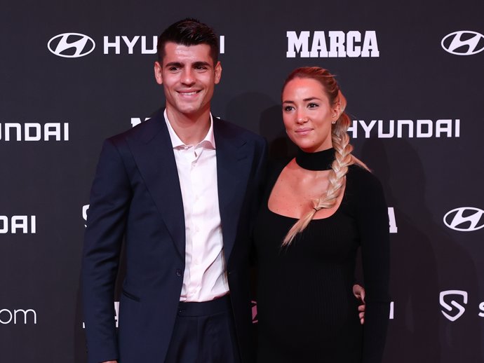 ÁLVARO MORATA Y ALICE CAMPELLO