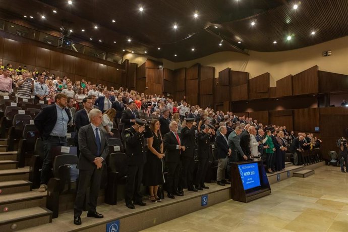 Acto por la festividad de San Rafael Arcángel, patrón de la Policía Local