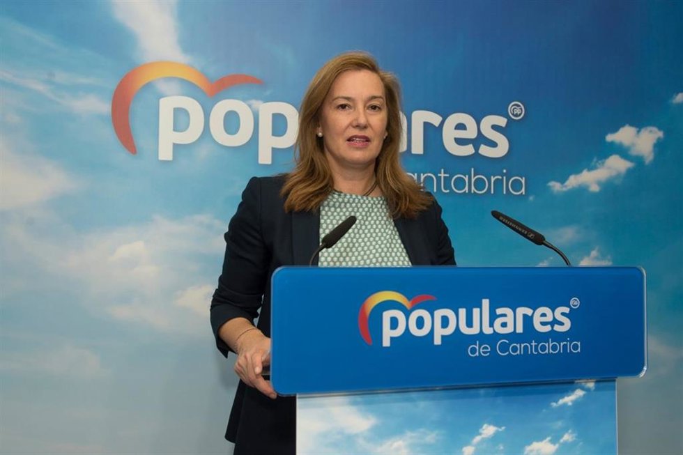 La secretaria autonómica del PP de Cantabria, María José González Revuelta
