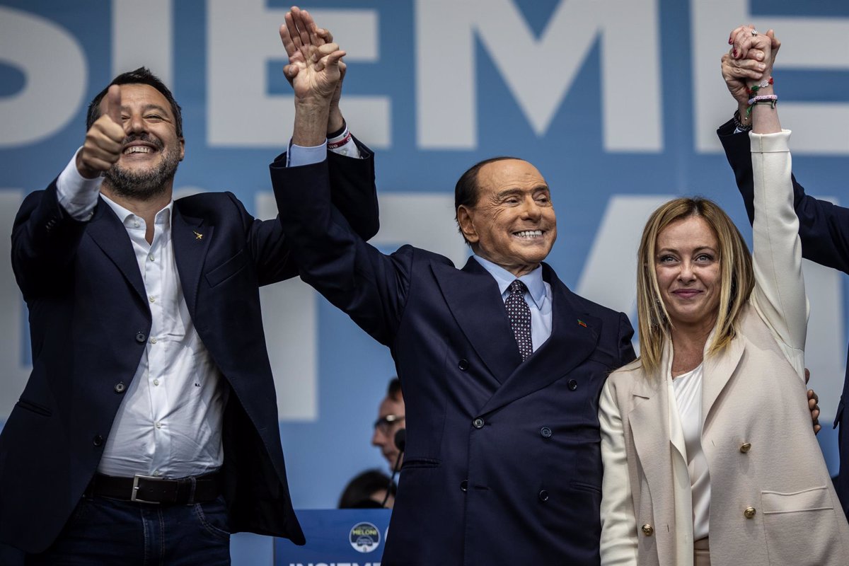 Italia.- Meloni e Salvini si incontrano per la prima volta dopo la vittoria dei Fratelli Italiani alle elezioni italiane