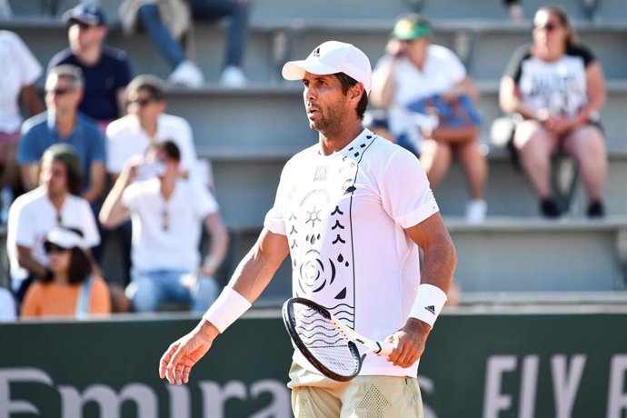 Archivo - El tenista espaol Fernando Verdasco en Roland-Garros 2022. 