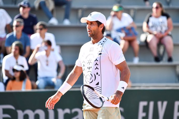 Archivo - Fernando Verdasco of Spain during the French Open (Roland-Garros) 2022, Grand Slam tennis tournament on May 17, 2022 at Roland-Garros stadium in Paris, France - Photo Victor Joly / DPPI