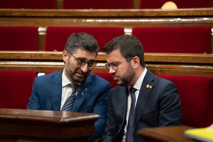 Puigneró i Aragons en el debat de política general