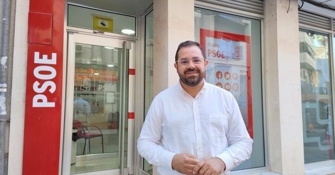 Rogelio Pinto, secretario general del PSOE de La Palma del Condado.