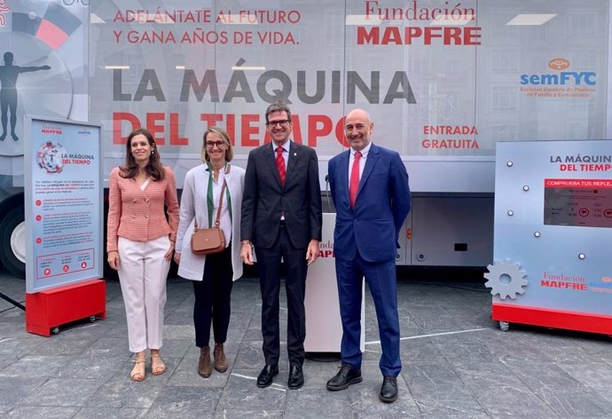 La Fundación Mapfre lanza la inciaitiva 'La Máquina del Tiempo' para fomentar hábitos de vida saludables