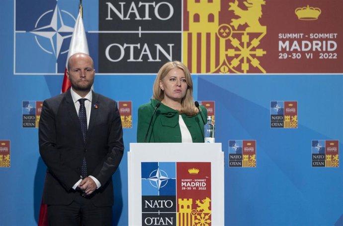 Archivo - La presidenta de Eslovaquia, Zuzana Caputova