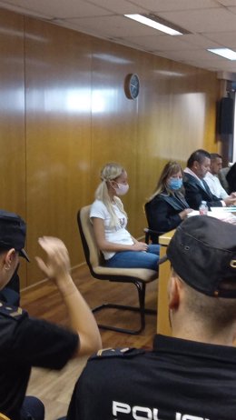 Imagen de archivo del juicio en la Audiencia Provincial de Madrid por el asesinato de Denisa Dragan en Alcorcón