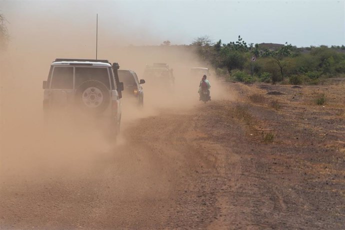 Archivo - Convoy en Burkina Faso (ARCHIVO)