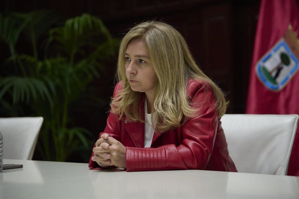 La portavoz municipal del Ayuntamiento de Madrid, delegada del área de Seguridad y Emergencias y vicesecretaria de Sectorial del PP de Madrid, Inmaculada Sanz.