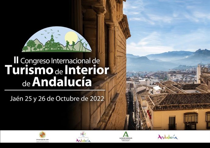 Cartel del II Congreso Internacional de Turismo de Interior de Andalucía.