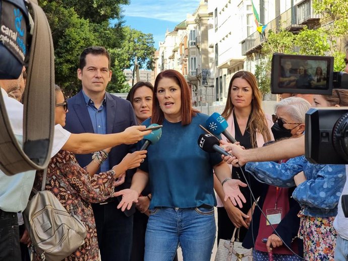 La portavoz de Cs en el Ayuntamiento de Málaga, Noelia Losada