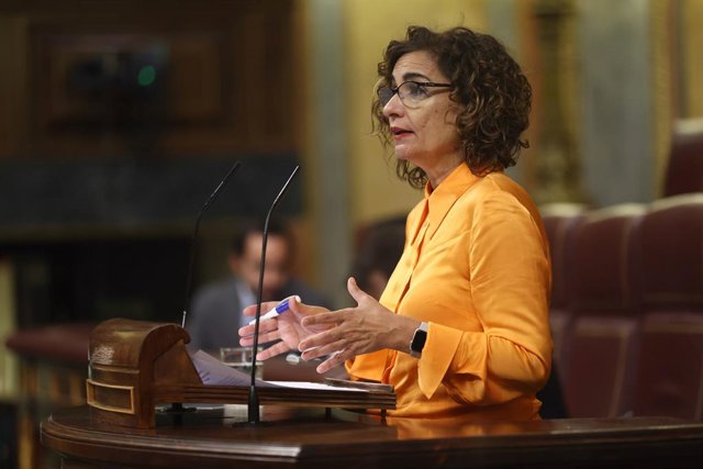 La ministra d'Hisenda, María Jesús Montero