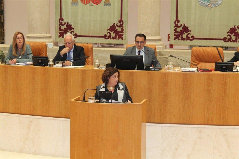 La diputada de IU, Henar Moreno