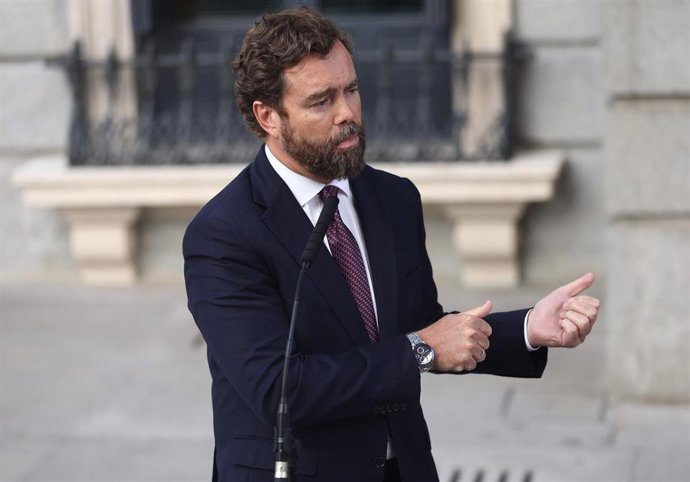 El portavoz parlamentario de Vox en el Congreso, Iván Espinosa de los Monteros.