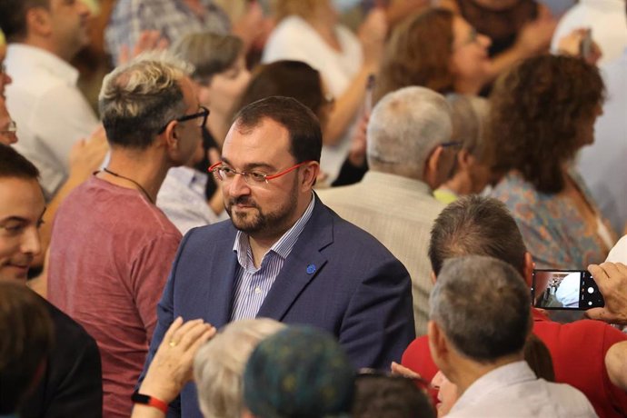 El presidente de Asturias, Adrián Barbón