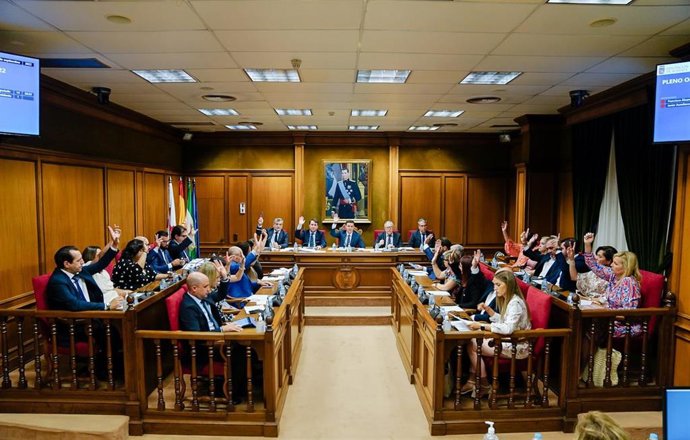 Pleno de la Diputación de Almería.