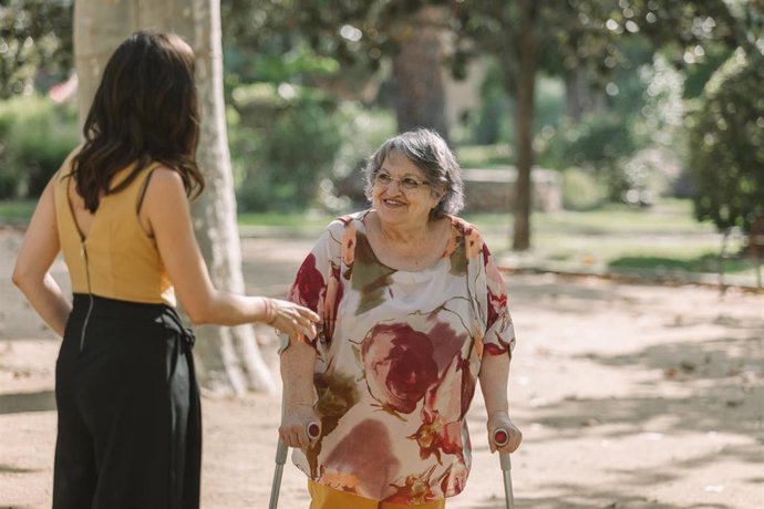 Na participante del programa Siempre Acompañados de la Fundación La Caixa