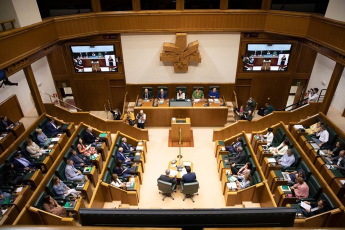 Pleno del Parlamento Vasco