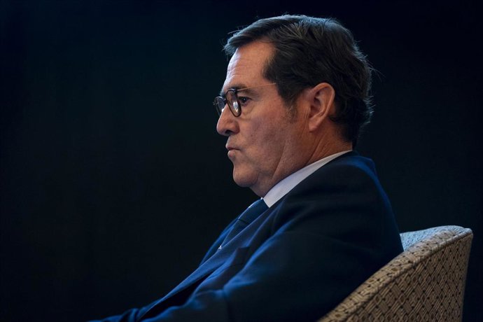 El presidente de la Confederación Española de Organizaciones Empresariales (CEOE), Antonio Garamendi