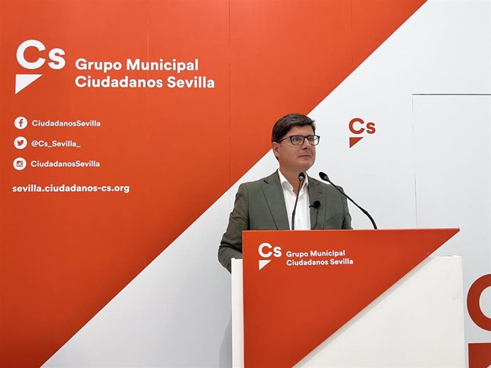 Sevilla.-Cs califica de "decepcionante" el primer contacto con Hacienda para negociar el presupuesto municipal de 2023