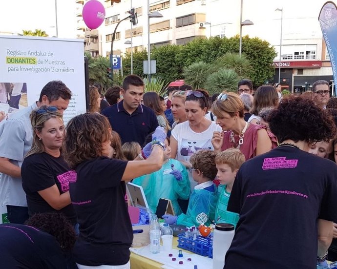 Actividad de la Noche Europea de los Investigadores