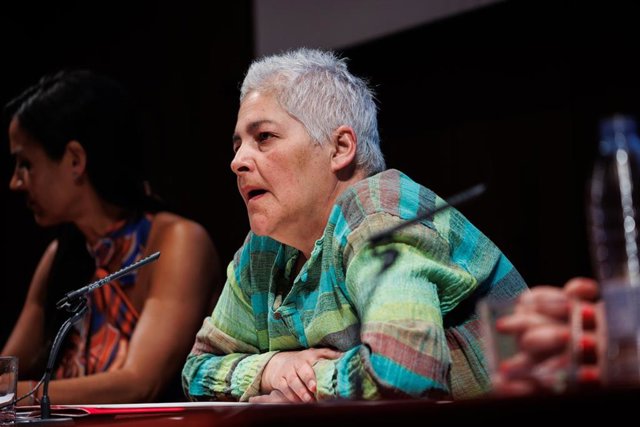 Archivo - La presidenta de FELGTBI+, Uge Sangil