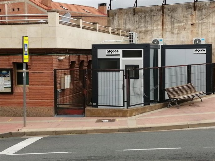 CSIF denuncia que la consulta de pediatría del Centro de Salud de Alberite se pasa en una "caseta de obra"