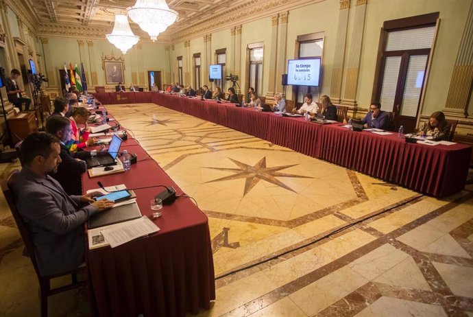Pleno del Ayuntamiento de Huelva correspondiente al mes de septiembre.