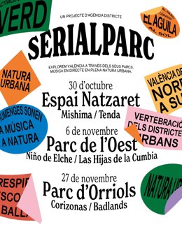 Cartel del festival Serialparc
