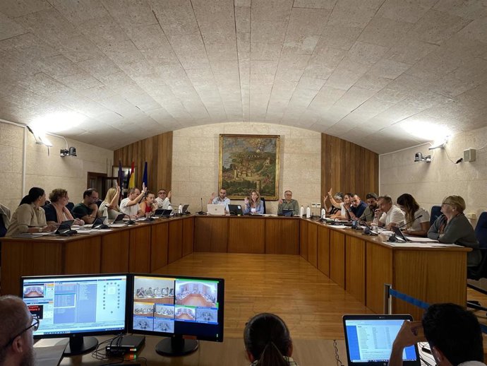 Pleno del Ayuntamiento de Andratx.