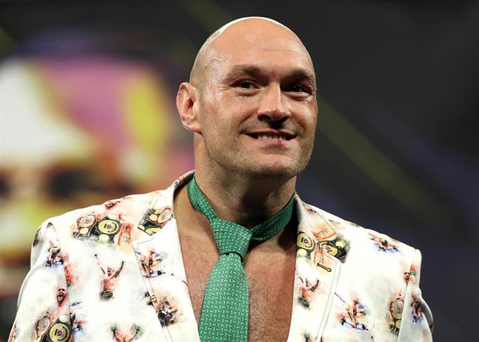 Archivo - El boxeador británico Tyson Fury