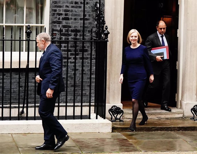 La primera ministra de Reino Unido, Liz Truss